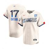 Shohei Ohtani Los Angeles Dodgers Nike City Connect Limited Jersey - Cream